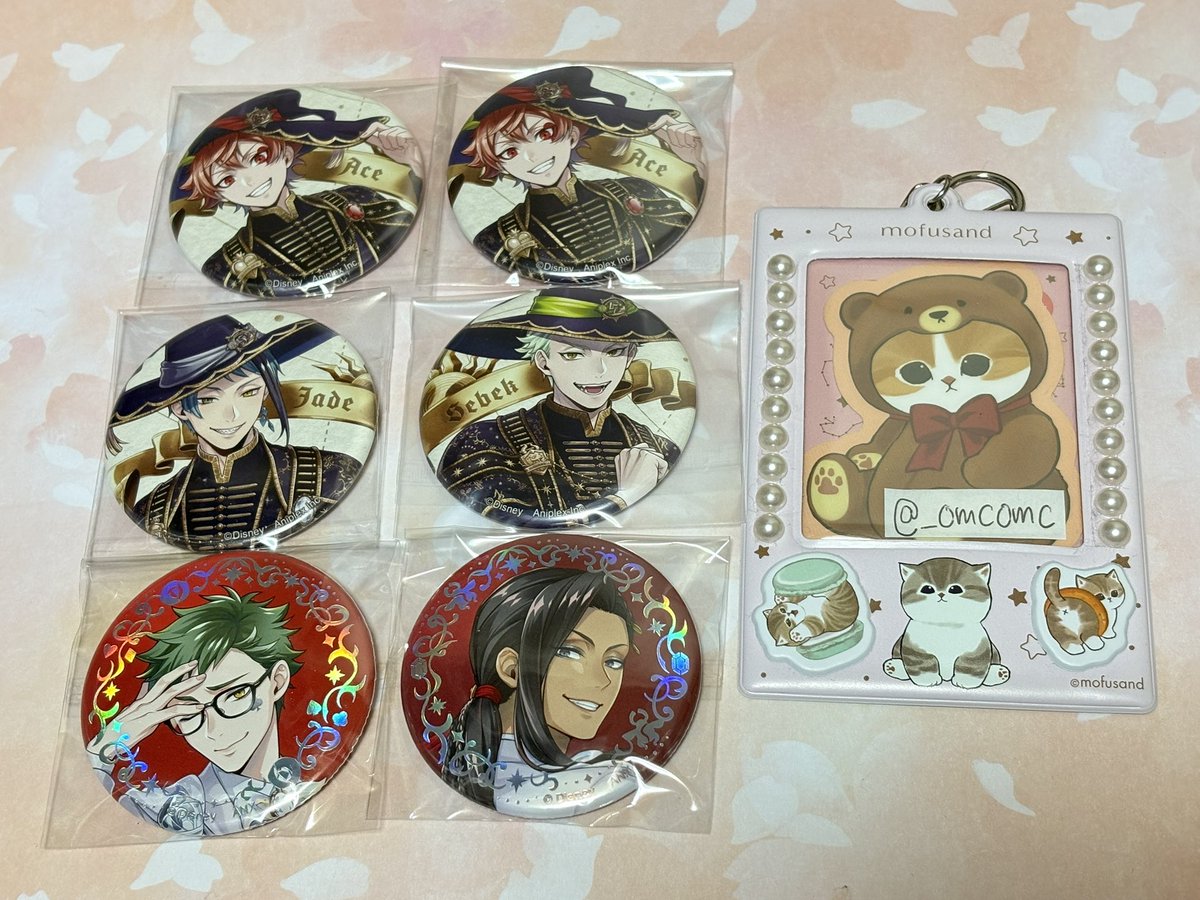 ツイステ 缶バッジ ブルームバースデー プラチナジャケット 〈交換