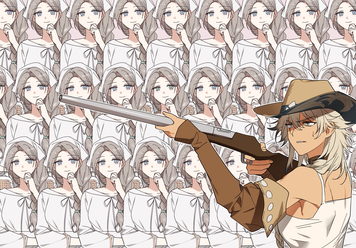 TOKYO_2400m's tweet image. #Reverse1999 #argus 
그녀를맞혀라