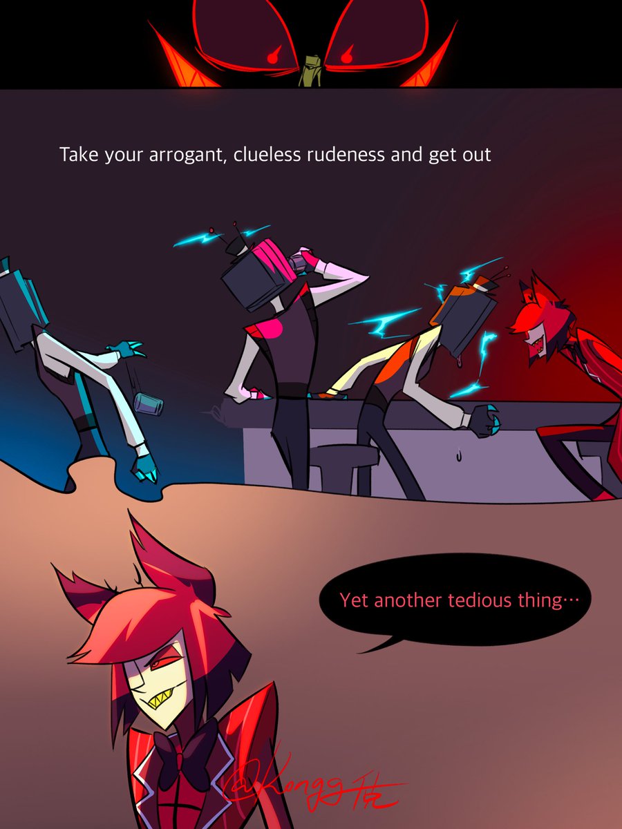 Alastor’s Confession (4/11) 
Translated with AI assistance
#HazbinHotel #RadioStatic #HazbinHotelVox #HazbinHotelAlastor