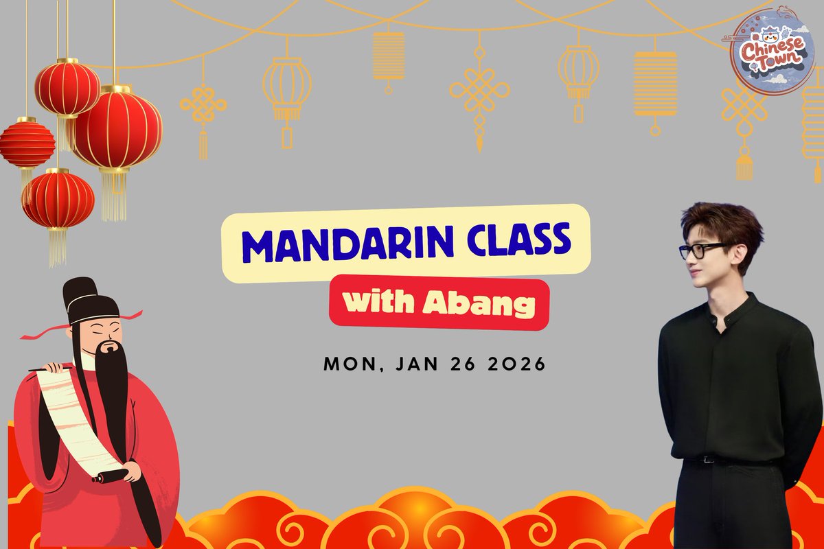 bjigting's tweet image. 𝙆𝙚𝙡𝙖𝙨 𝙈𝙖𝙣𝙙𝙖𝙧𝙞𝙣 𝘾𝙝𝙞𝙣𝙚𝙨𝙚𝙩𝙤𝙬𝙣
📍Gedung CeTe
📆 Senin, 26 Januari 2026

📑 Deadline : Sabtu, 31 Januari 2026
🕗 20:00 WIB