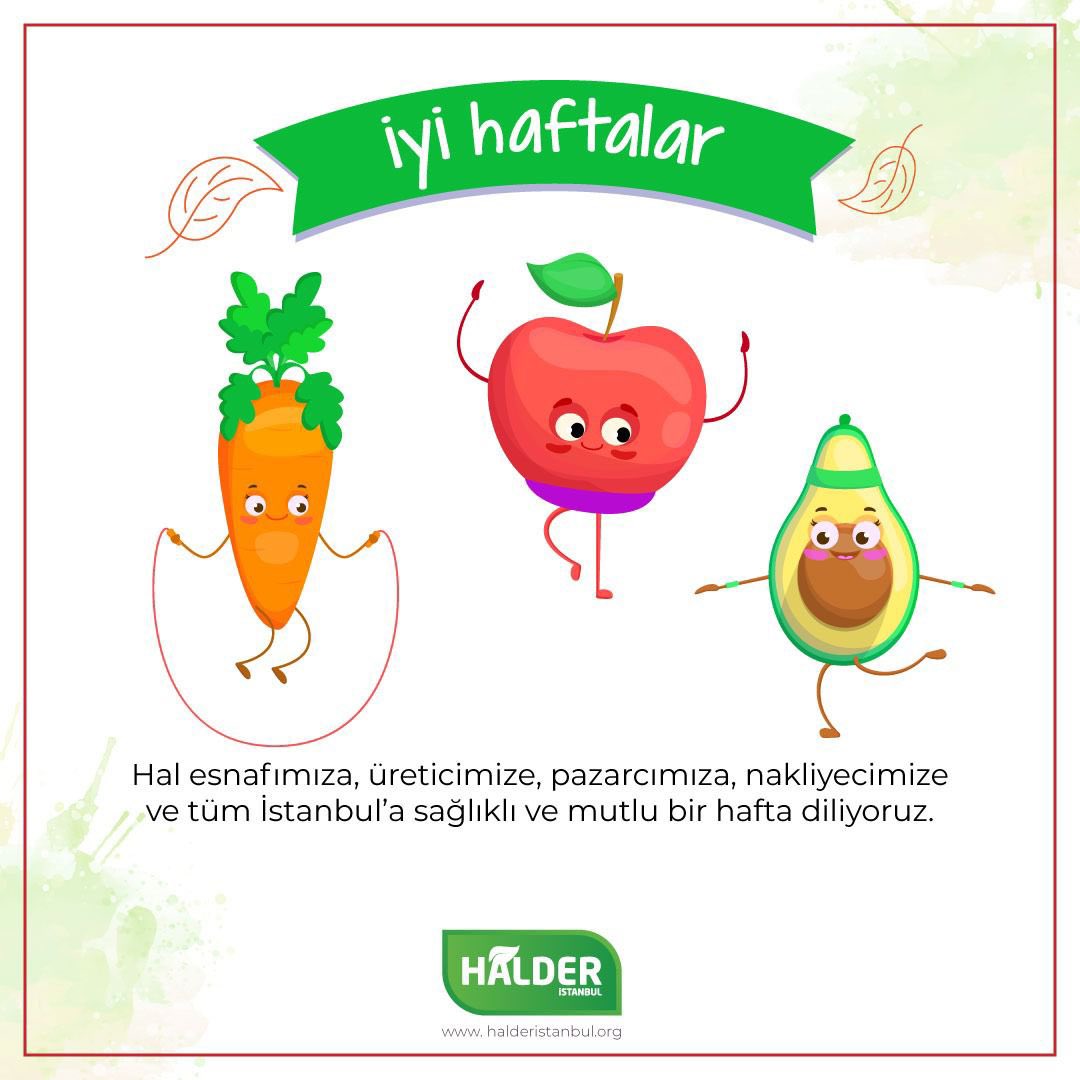 İyi haftalar İstanbul 🧑‍🌾