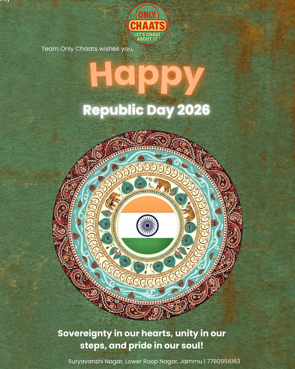 onlychaats's tweet photo. Beyond the colors of the flag lies the heart of a billion dreams.

#RepublicDay2026 https://t.co/yZQQNxiuYe