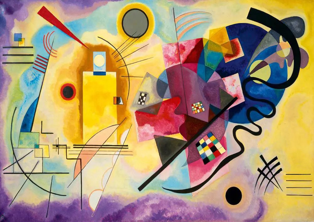 Gelb-Rot-Blau 

Vassily Kandinsky

                    1925