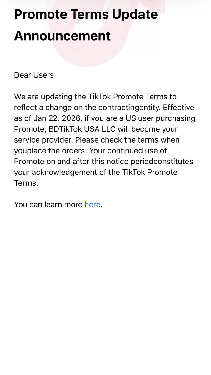 Dawg. Who buys the entire Tik Tok app and has grammatical mistakes on DAY ONE. 

Yeah this might be the biggest fumble ever for humanity