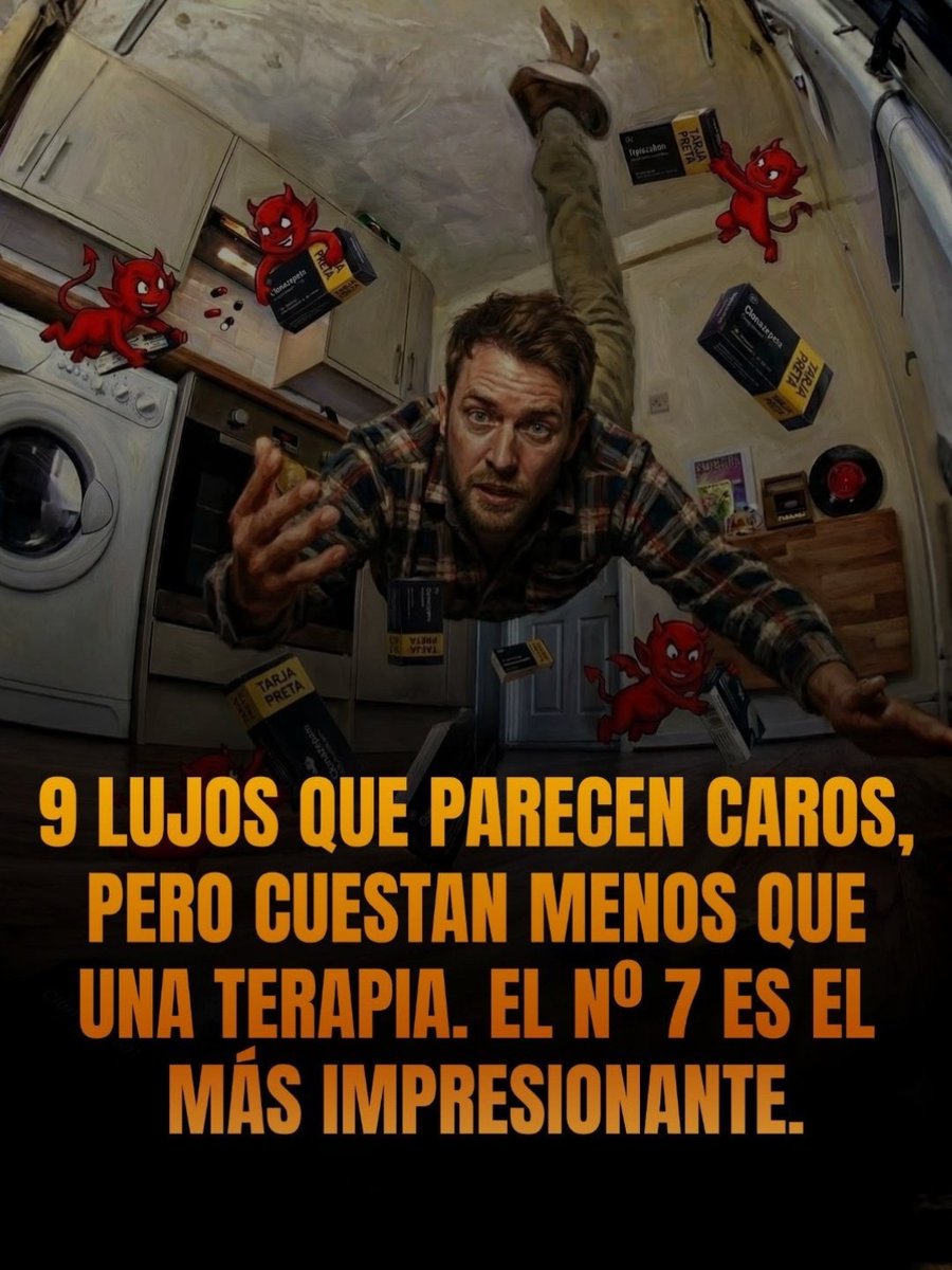 MasterNotesX's tweet image. 9 Lujos que parecen caros, pero cuestan menos que una terapia.

El n° 7 es el más impresionante.

Abro hilo 🧵