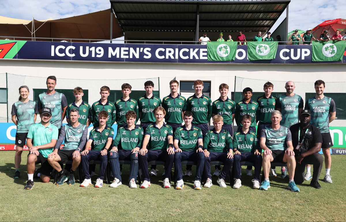 Flying to Zim today. A lot of disappointment not quite getting over the line against West Indies, but so much praise for the lads in the game and so far, one final push vs Afghanistan now ☘️