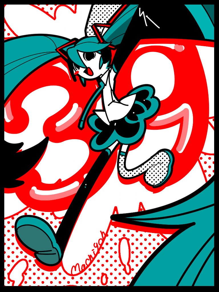 #初音ミク
平成ポップ大好き〜