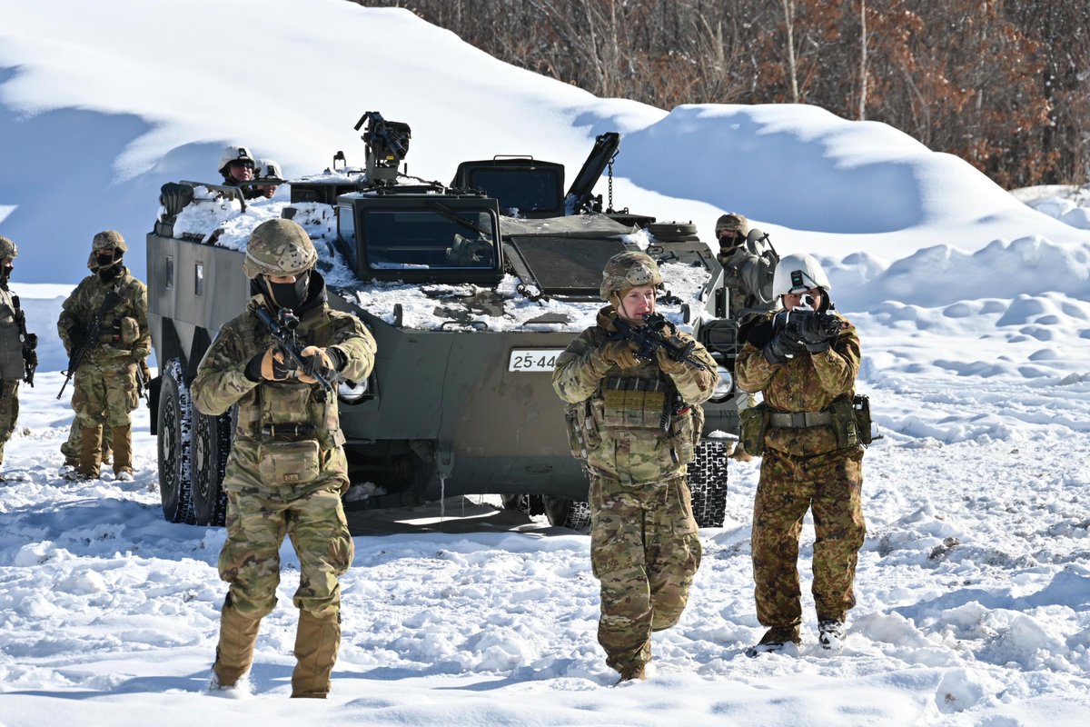 🇯🇵🇺🇸🇨🇦#陸上自衛隊 は、1月22日から北海道大演習場等において