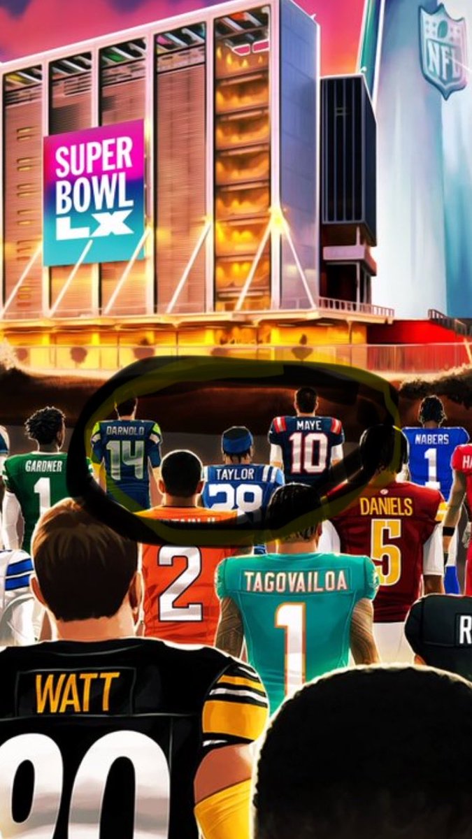 <a href="/NFL/">NFL</a> <a href="/NFL/">NFL</a> just proved that it’s rigged! 

Darnold and Maye at the front of the picture the NFL created last September 2025!