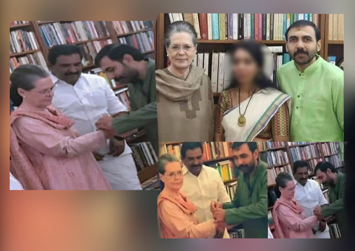 AjithkumarNisha's tweet photo. @RahulGandhi Getting into 10 Janpath is like a dream for tons of Congress bigwigs, but an express pass for some temple gold thief suspect? Who's behind this meet-up, and what were they even talking about? The silence is straight-up suspicious. #SabarimalaCongRSSScam https://t.co/gMwZSgZne2