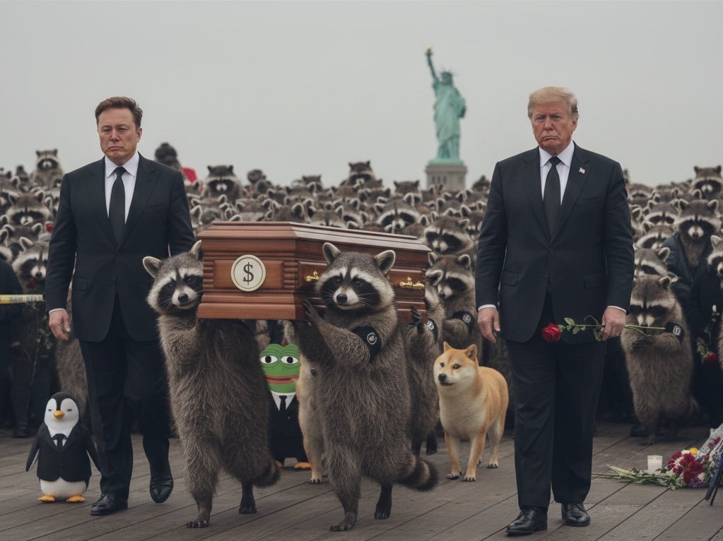 <a href="/TheSalGreco/">TheSalGreco</a> <a href="/j_stern97/">Jack Stern</a> EMBRACE THE RACCOON 🦝🦝

JUSTICE FOR THE #RACCOON FOR THE #YOINK $YOINK

Ca: 5e898RCuzJkv7J6N3hNxK5pK6xZWM6RzZDjS8Esdpump
x.com/i/status/20152…