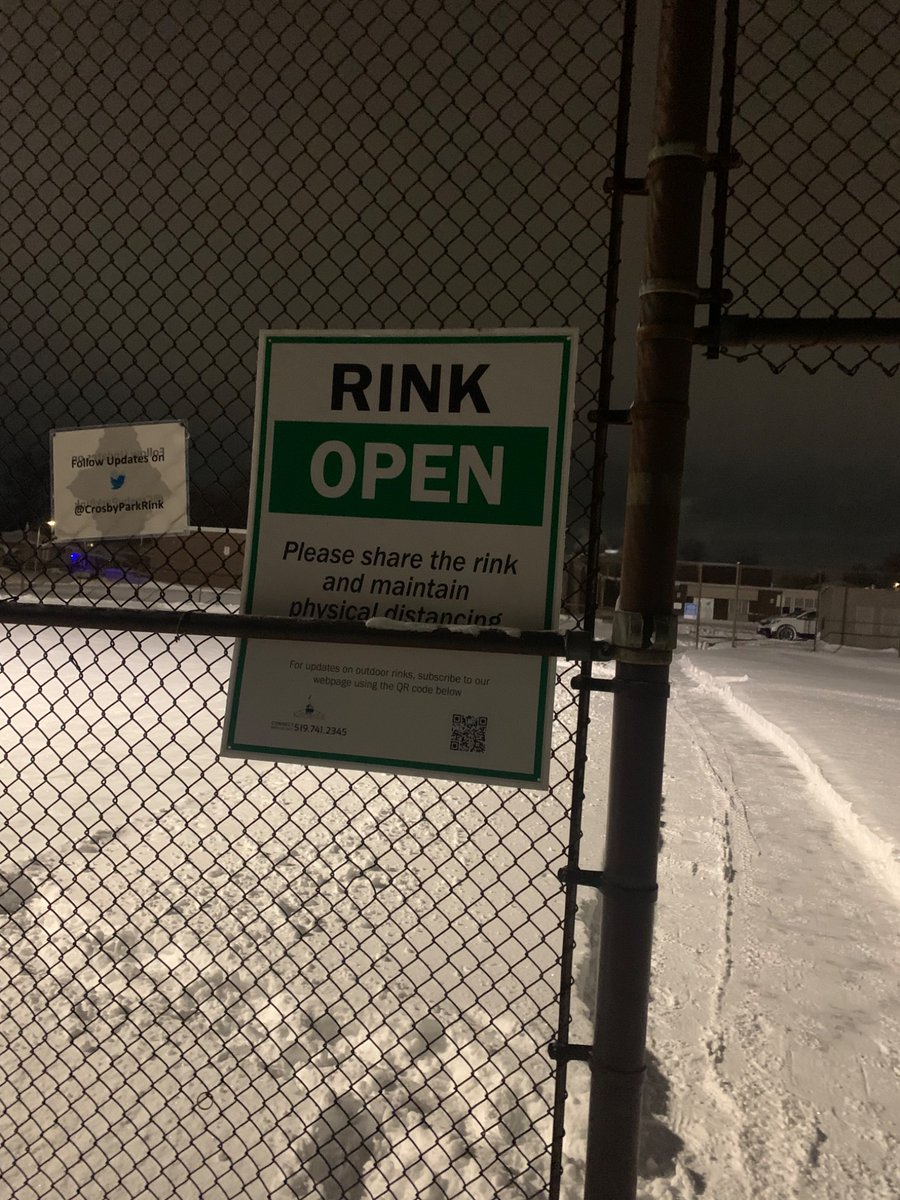 Crosby Park Ice Rink tweet media