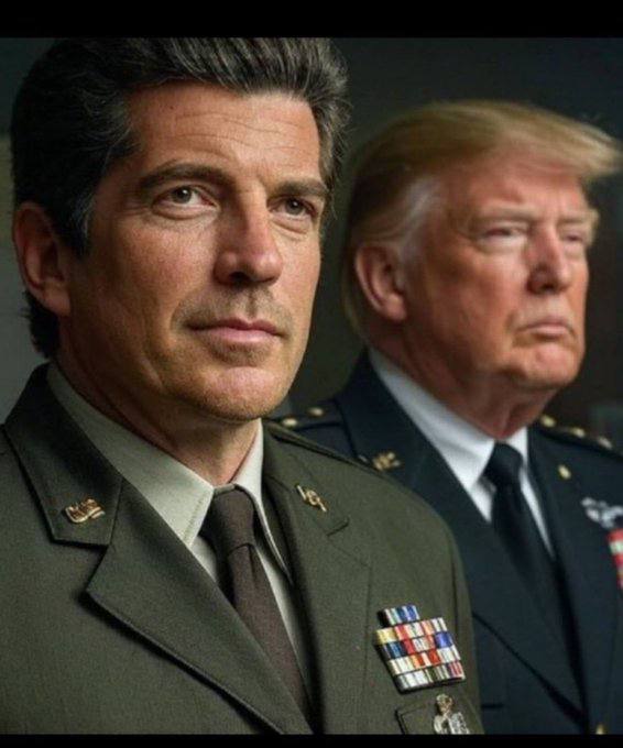 DonaldTrumpRVQ's tweet image. IN 24 HOURS, THE ANNOUNCEMENT ABOUT THE RETURNING OF JOHN F KENNEDY JR WILL BE MADE PUBLIC 
ARE YOU READY,
YES OR NO?

FOLLOW @DonaldTrumpRVQ