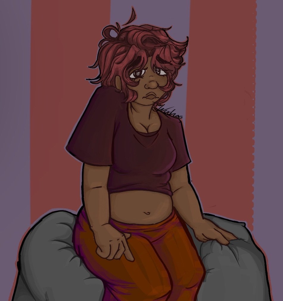 Woohoo_300's tweet image. Another messy drawing but here's the pretty lady :33 (2nd time rendering 💔)

#drawing #digitalart #needtips :-p