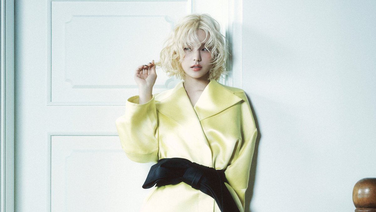 hwangaeji's tweet photo. Ꮺ୧ ˚ ﹒yellow silk doesn’t decorate me, it defines me. quiet, commanding, impossible to ignore. soft to the eye, absolute in presence. (...) 𝓯emini͟n͟i͟ty, when worn like this, isn’t fragile. it’s persuasive, and it always gets what it wants. ͟♥︎ https://t.co/DhKGZjjfNY