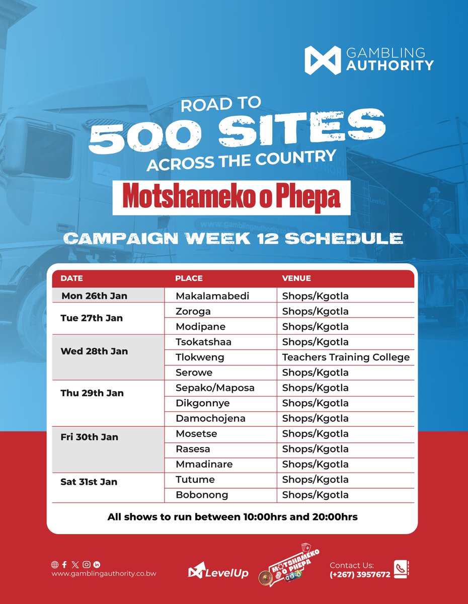 Gambling Authority tweet media