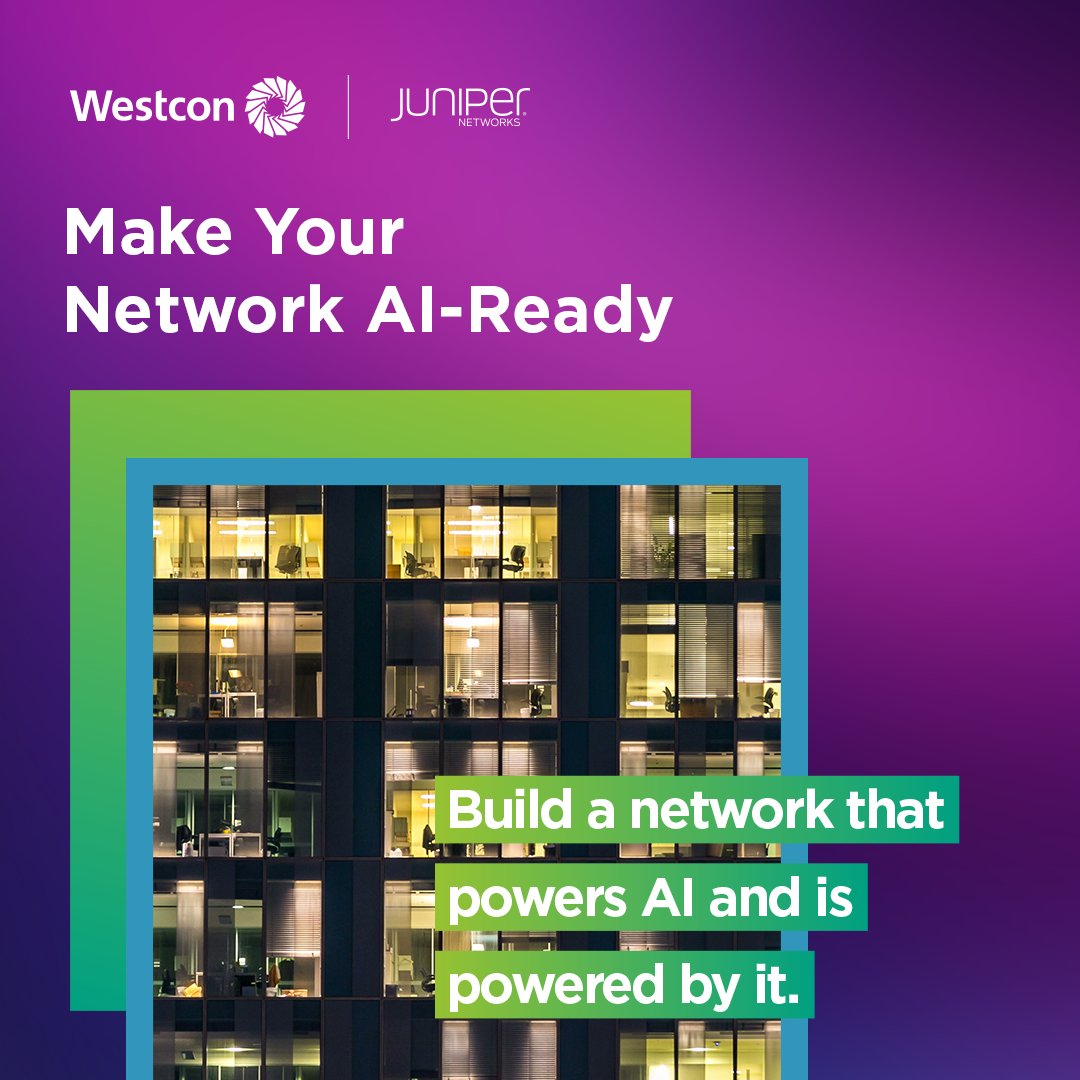 Build networks that power AI and are powered by it. Juniper is built for the future.
 okt.to/OongJ4