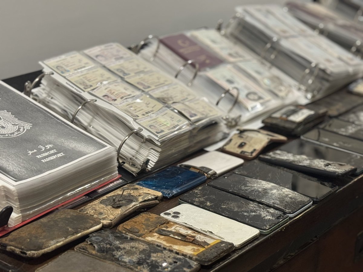 thecorygoat's tweet photo. We have bins FULL of personal documents discarded at our southern border…. https://t.co/HpVknTrCmW