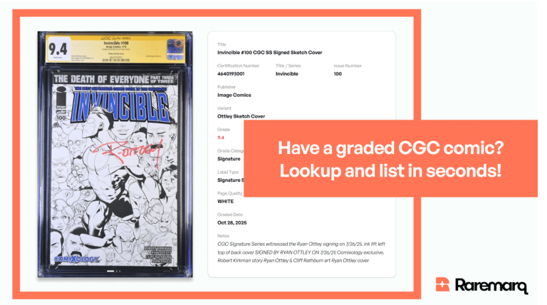Exclusive -- Raremarq Expands Auctions To Include CGC-Graded Comic Books

wp.me/pdlnCg-2A0Y