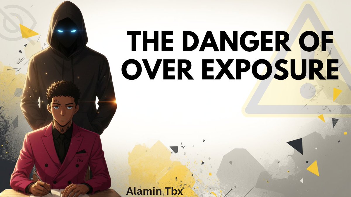 AlaminTbx's tweet photo. Have you ever tried to act mad or no no no...let's say, tried to be controversial? 

Not the rage-bait kind but that quiet one that makes people pause and go
"Wait…that actually makes sense." 

That’s what I’m doing today. 

Here’s the controversy 
𝗕𝗲𝗶𝗻𝗴 𝘁𝗼𝗼 𝘃𝗶𝘀𝗶𝗯𝗹𝗲 𝗰𝗮𝗻 𝗮𝗰𝘁𝘂𝗮𝗹𝗹𝘆 𝘀𝗹𝗼𝘄 𝘆𝗼𝘂𝗿 𝗴𝗿𝗼𝘄𝘁𝗵. 

Walk with me.👇