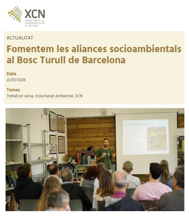 La @xcnatura i <a href="/voluntaris_cat/">voluntaris.cat</a> van organitzar una jornada en la que vam presentar l' @associacio_aurora com a iniciativa inspiradora, i el doble vessant social i ambiental, que es reflecteix en el #CentreEspecialdeTreball
👉xcn.cat/actualitat/fom…