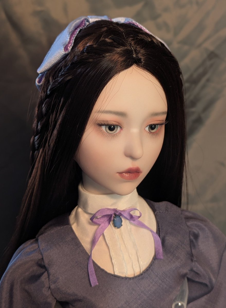 創作人形　ドール　人形 クラフトアート創作人形展 「紫苑」2026年 なんとか、、仕上がりました