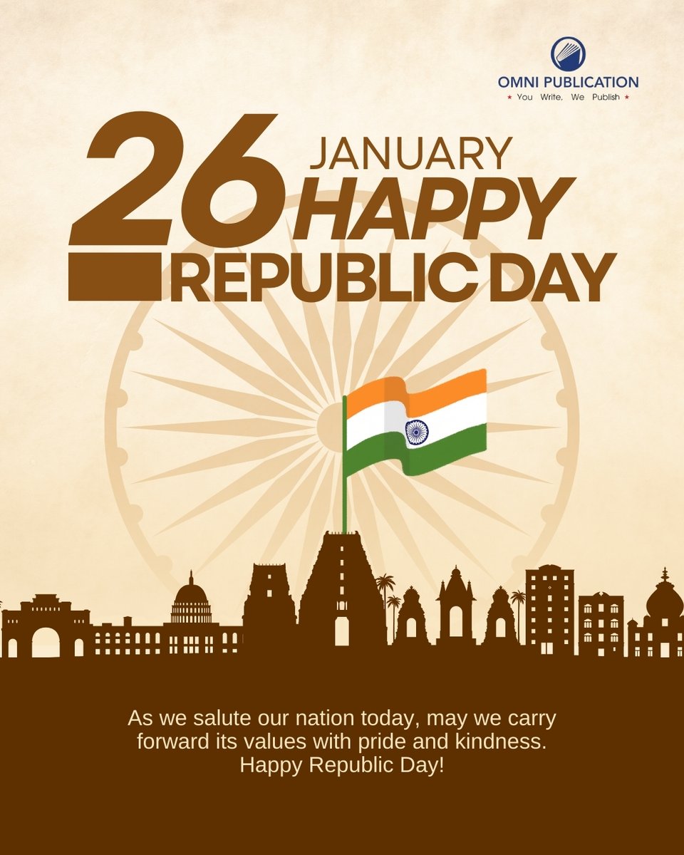 OMNI_Pub's tweet photo. 𝐇𝐚𝐩𝐩𝐲 𝐈𝐧𝐝𝐞𝐩𝐞𝐧𝐝𝐞𝐧𝐜𝐞 𝐃𝐚𝐲, 𝐈𝐧𝐝𝐢𝐚! 
Celebrating the pride, freedom, and unity that make our nation strong. Let’s honour our brave heroes and work together for a brighter, peaceful future 
Jai Hind!
#IndiaIndependenceDay #omnipublication #viksitbharat https://t.co/NL79LHfLtJ