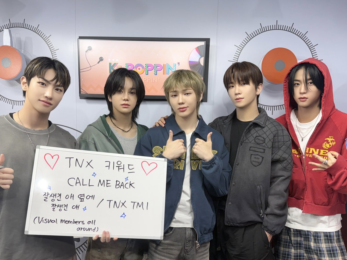 TNX_Official's tweet image. [#TT]
TNX Today | 260126
📸 Arirang Radio K-POPPIN'
 
#TNX
#CALLMEBACK
#PNATION #피네이션