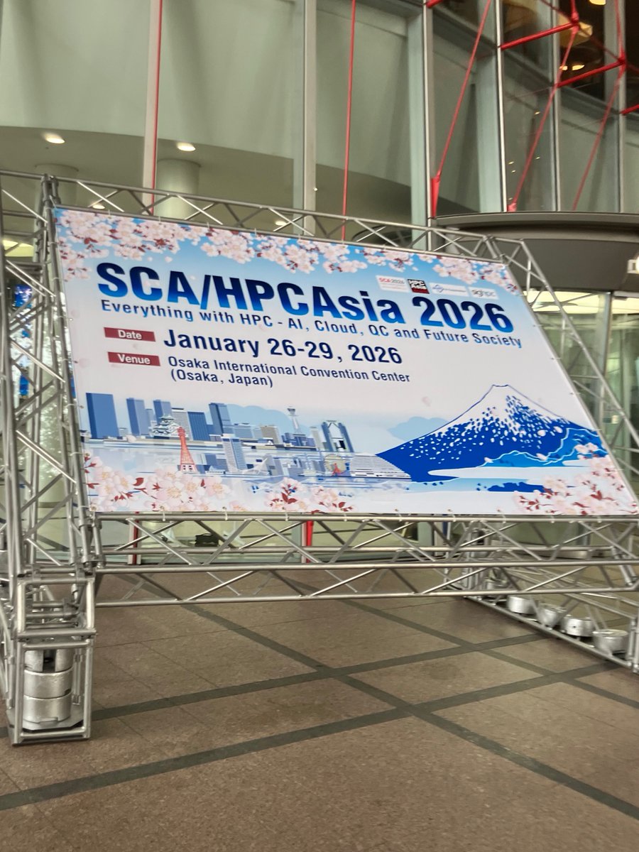 DDNJapan's tweet photo. 明日から SCA/HPCAsia 2026 に出展いたします！
DDNブース「P-12」でお待ちしております。
ぜひお気軽にお立ち寄りください 。
 🗓️2026年1月26日(月)～1月29日(木)
📍大阪府立国際会議場（グランキューブ大阪)
詳細： https://t.co/NEACWlvUUh https://t.co/oT5Y4XkMsL