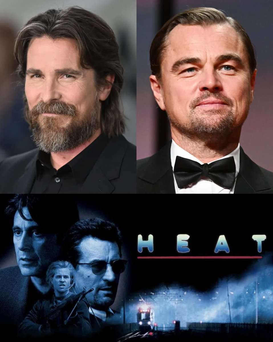 AlexTran677026's tweet image. Christian Bale is now reportedly close to joining the lead role with Leonardo DiCaprio in Michael Mann’s “Heat 2”.

The rumored cast of Michael Mann’s ‘HEAT 2’ so far:

- Leonardo DiCaprio
- Christian Bale
- Al Pacino
- Austin Butler
- Adam Driver
- Ana de Armas
- Jeremy Allen…