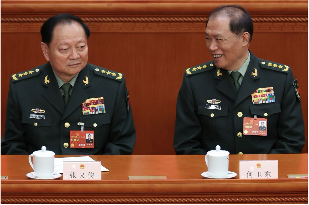 Let me set the record straight.

Former Vice Chairman of the CMC, Zhang Youxia's main charge was "Undermining the Chairman Responsibility System" within the Central Military Commission.

Chairman Xi asked the CMC to do something, they, due to vested interests did not perform the