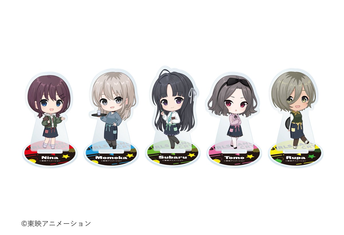グッズ情報①】 #ガールズバンドクライCafe 🎸 トゲナシトゲアリの