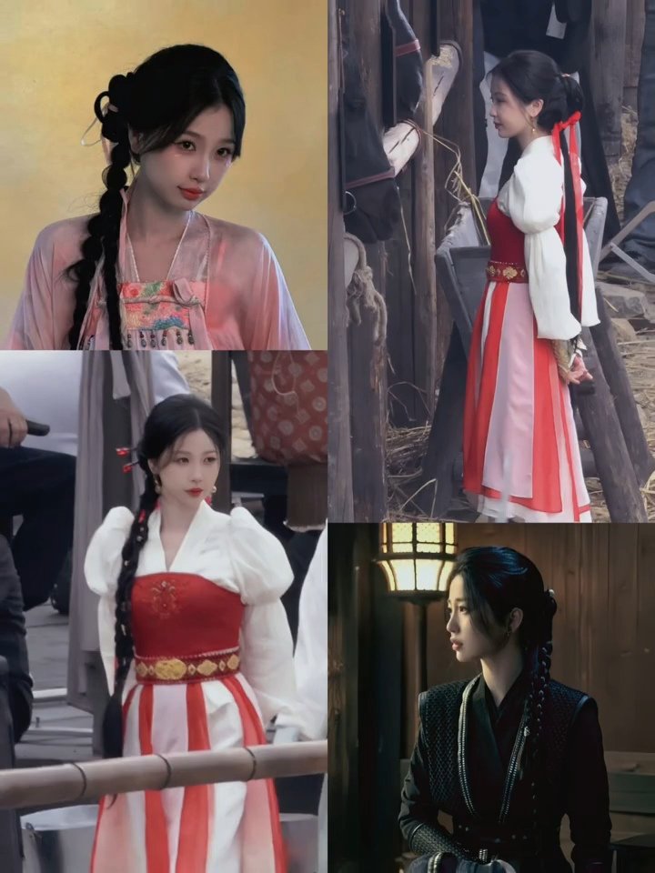 yun weishan, ling miaomiao and yunchu with the same hairstyle 🥹🤏🏻