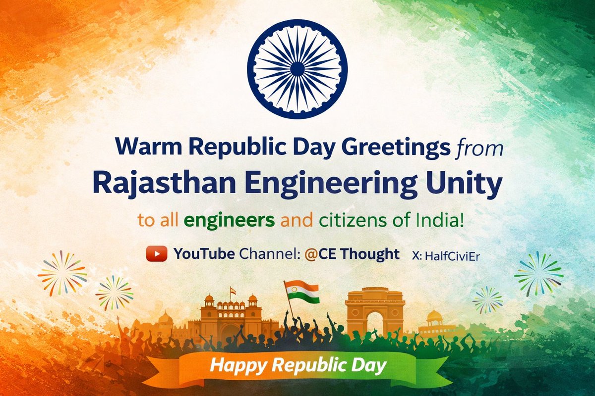 🇮🇳 77th Republic Day Greetings to All Indians 🇮🇳
संविधान की शक्ति, लोकतंत्र का सम्मान और देशभक्ति का अभिमान—
गणतंत्र दिवस हमें हमारे अधिकारों के साथ-साथ कर्तव्यों की भी याद दिलाता है।
आइए, एक सशक्त, समावेशी और प्रगतिशील भारत के निर्माण का संकल्प लें।
जय हिंद 🇮🇳 | जय भारत 🇮🇳