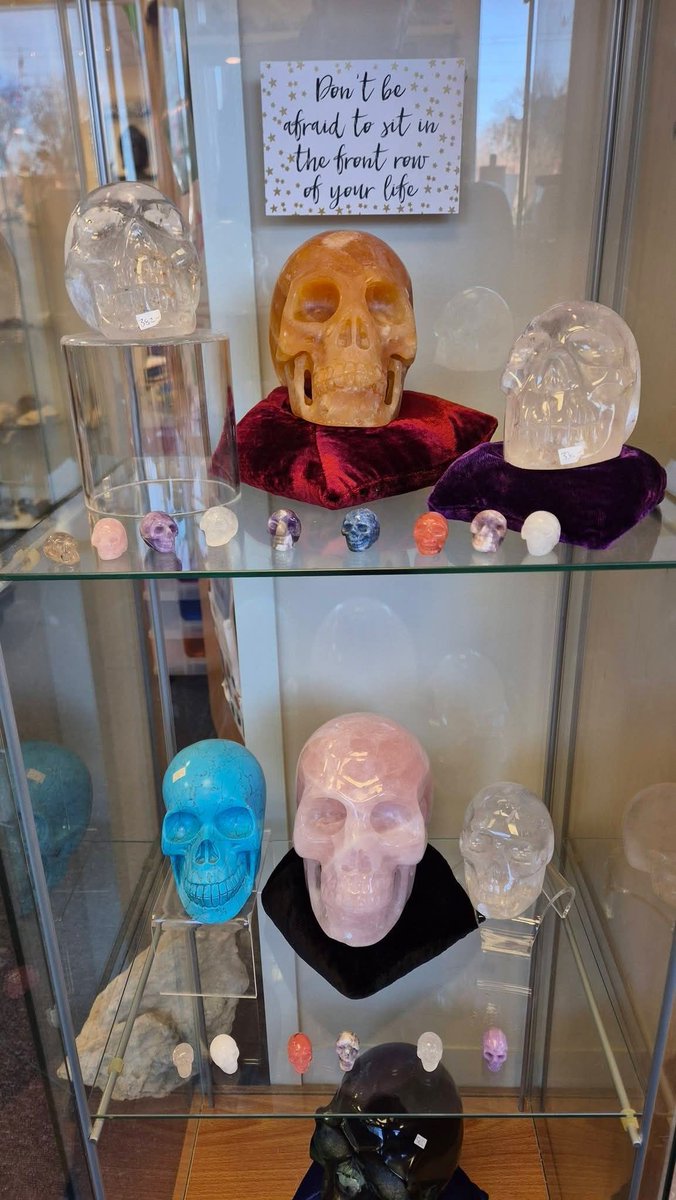 Looking forward to welcoming you all from 7pm UK time TONIGHT for our Famous Facebook Live Crystal Sale!!
Skulls, bracelets &amp; crystals galore - some amazing discounts to clear space for some exciting new stock from my Tucson trip!!
Anything you'd like to see in the sale tonight?!