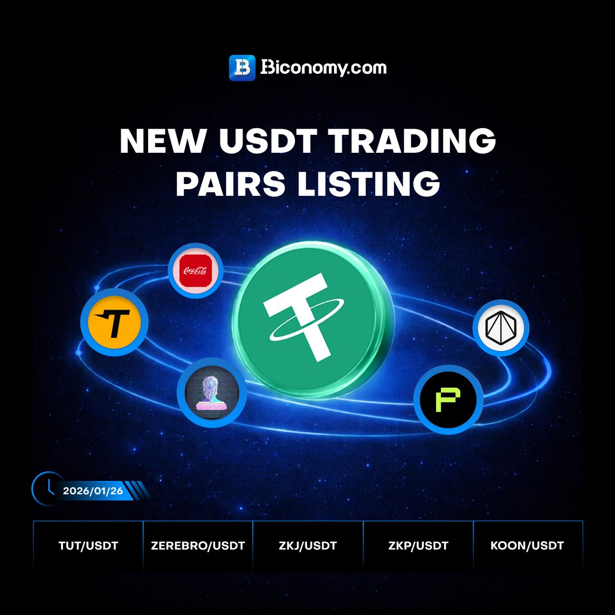 🔔 New $USDT Trading Pairs Available on #BiconomyCom We will be launching  several USDT trading pairs to further enhance market liquidity and improve  the overall trading experience!🔥 The following #USDT trading pairs