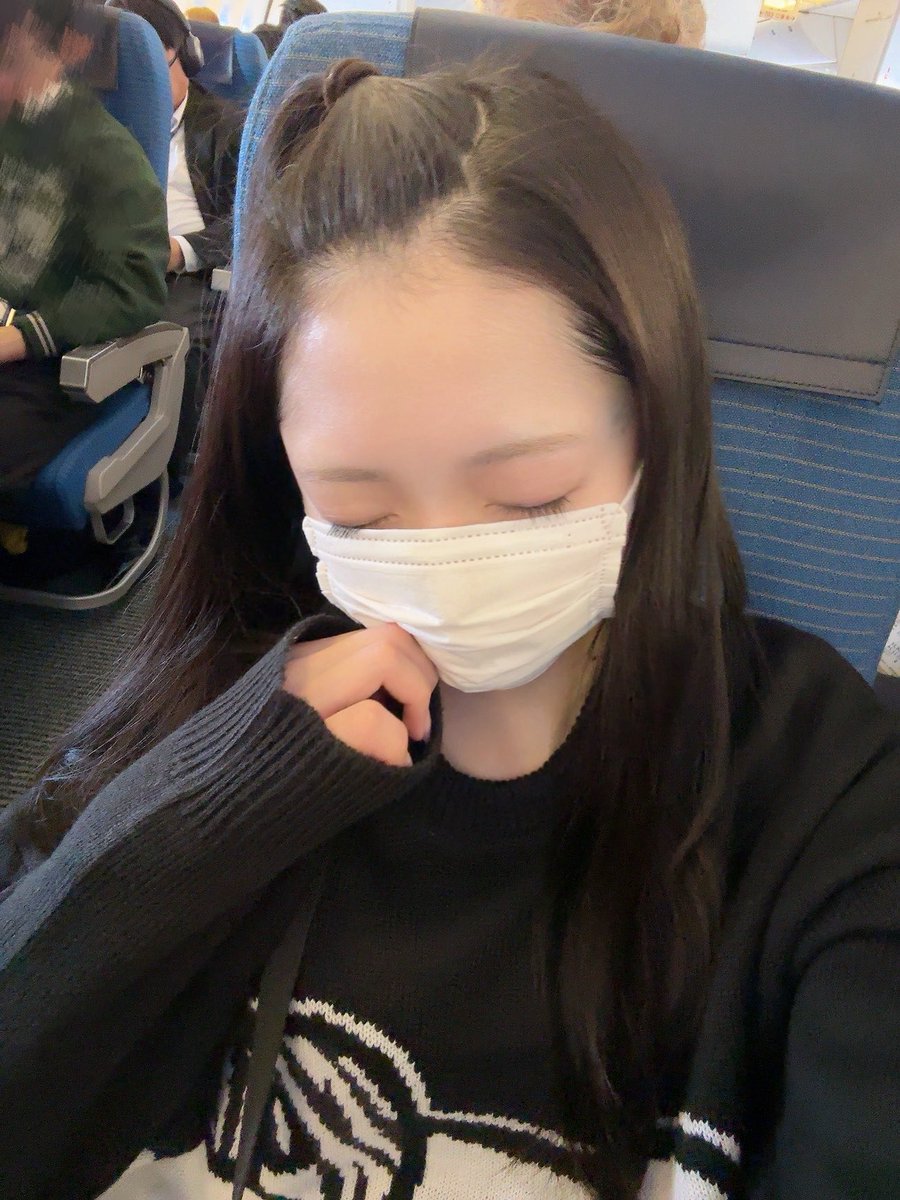 空港ゆゆちゃん✈️😷❤︎