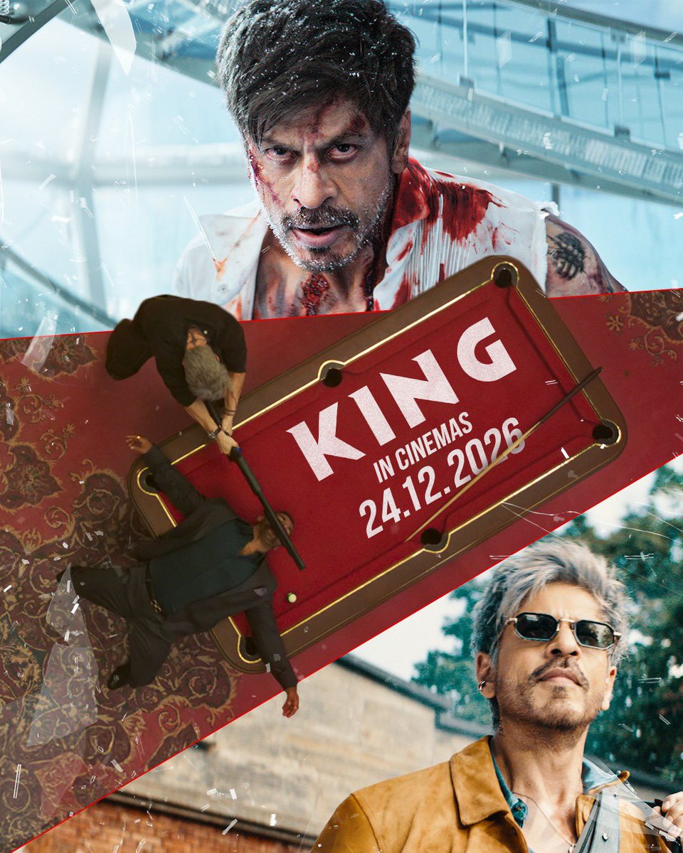 This Christmas, Fear wears the crown.

🔗: bit.ly/KING_DateAnnou…

#KING in cinemas on 24.12.2026

#ItsKingTime
#KingDateAnnouncement