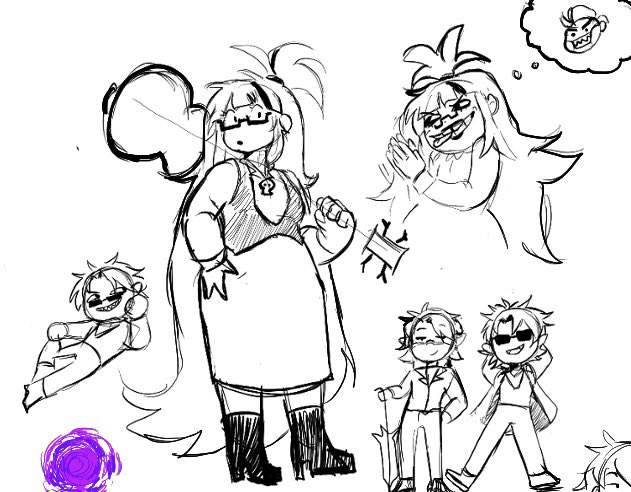 tiny_banana22's tweet photo. Aggie doodles!!  (@goretrance_x drew my boi Merl!! ) #NoStraightRoads #nsrexjay https://t.co/lp4kxQDJpw