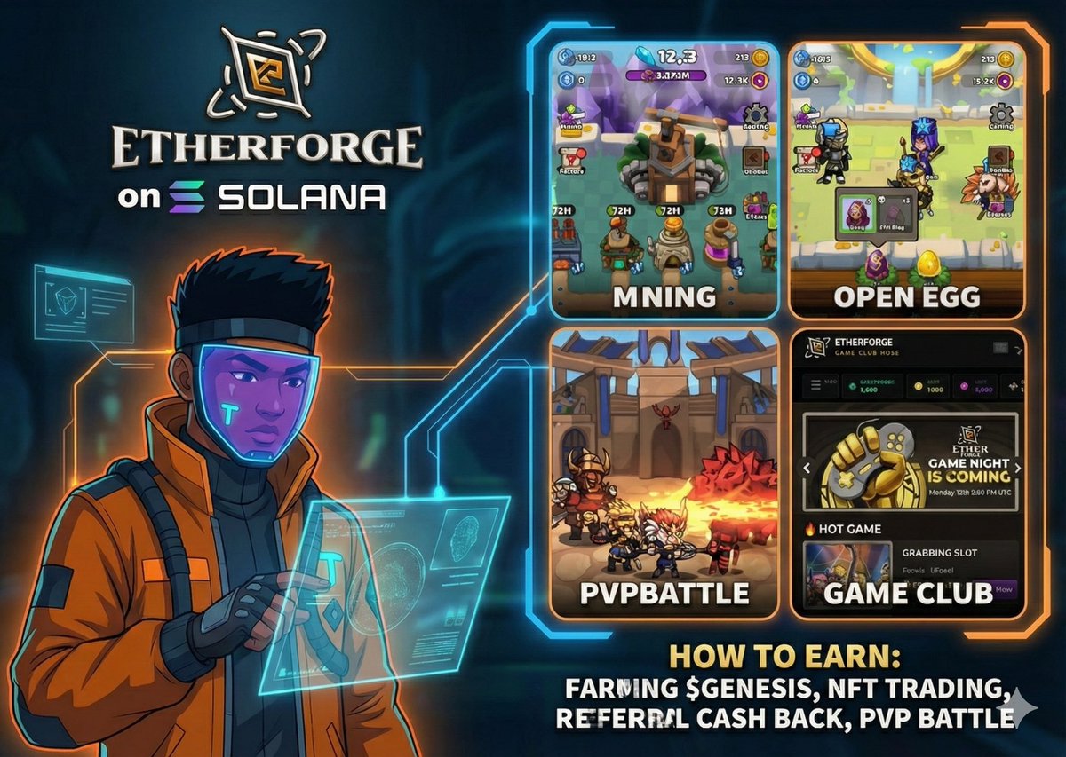 #GameFi #Giveaway #Solana

🎮EtherForge – Giveaway 2 Whitelists (~$100) 🎮

Recently, <a href="/solanagaming/">Solana Gaming</a> collaborated with <a href="/EtherForge_io/">EtherForge</a>, which instantly caught my attention 👀

So here’s what you need to know about <a href="/EtherForge_io/">EtherForge</a>, an indie strategy simulation game that blends deep