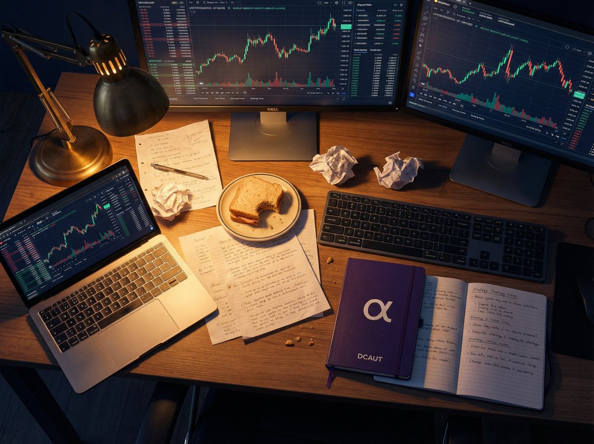 Long conviction, short noise. 
#DCAUT