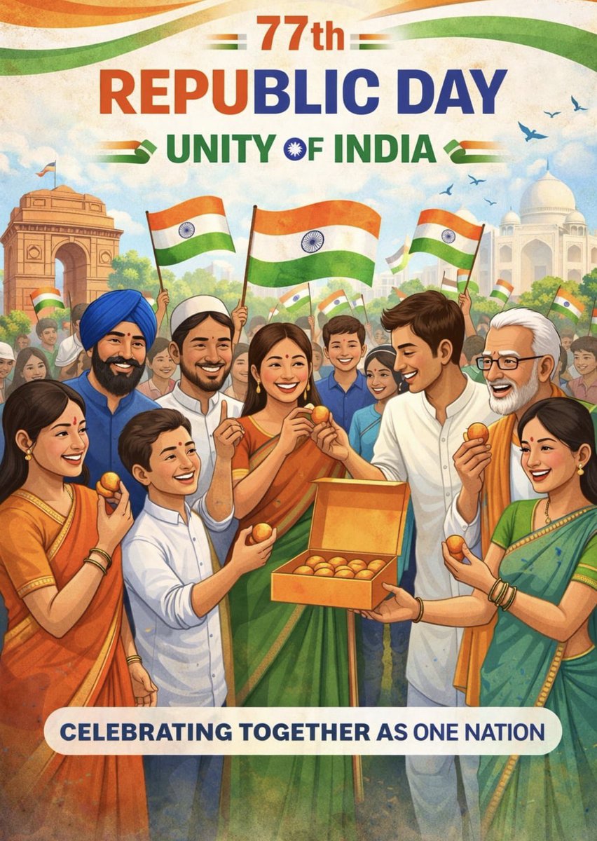ceopuducherry's tweet photo. Celebrating the 77th Republic Day with pride, unity, and joy 🇮🇳
Together as one nation, diverse yet united, we uphold the values of our Constitution.
#RepublicDay #UnityOfIndia #IndiaAt77 #JaiHind https://t.co/YIkGCafLhp