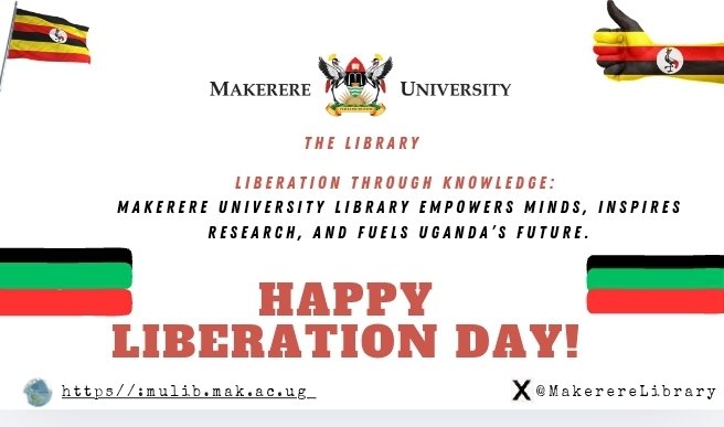 Makerere University Library tweet media