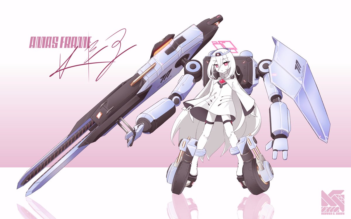 AMASフレーム / ケイ
#ブルアカ