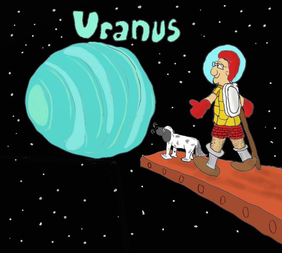 Tomorrow the Moon 5.3° NNW of Uranus; the Moon, Uranus, and the Pleiades within circle of diameter 5.40°; the Moon 1.12° N of Pleiades