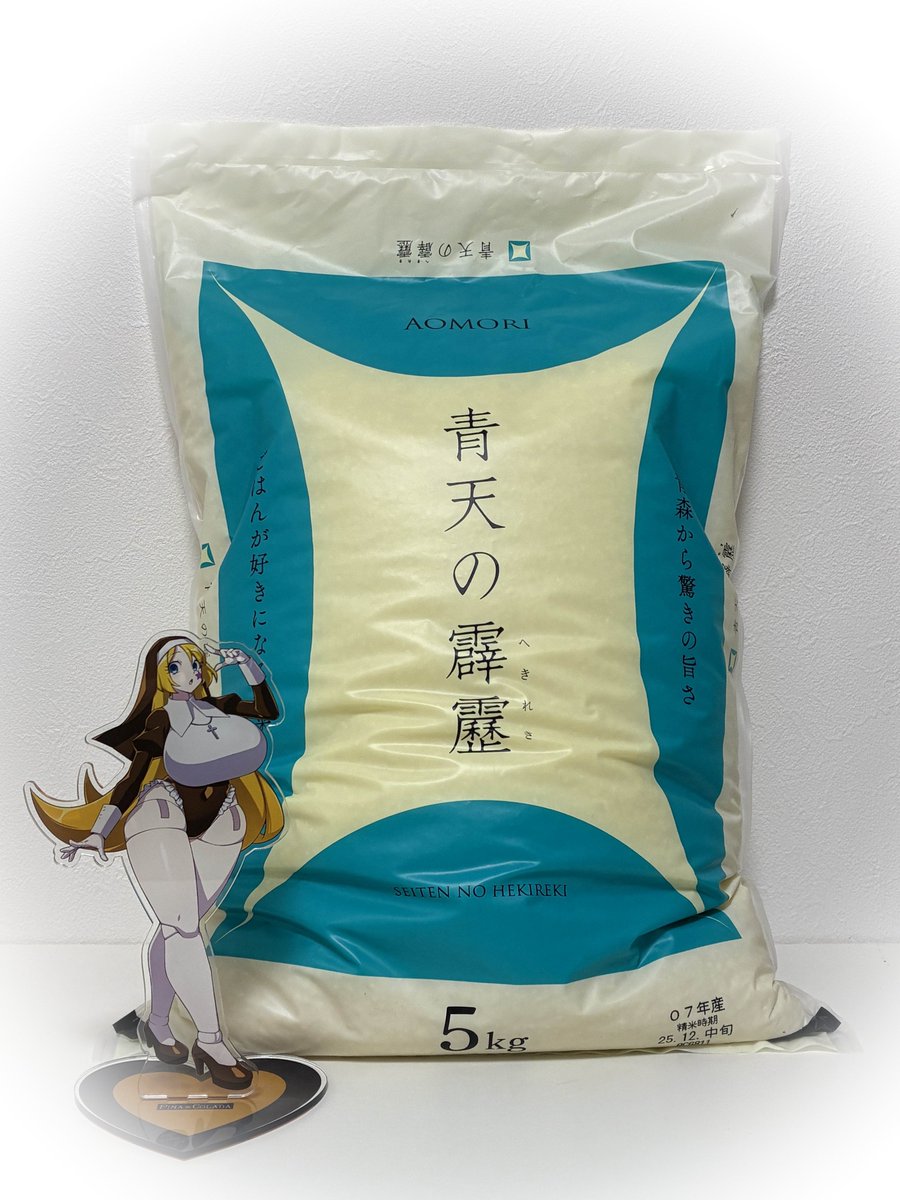 頂き物+お礼絵紹介!
泥さん(@Swanp_Draw )より青天の霹靂 5kgを頂きました!これめっちゃ美味しいやつ!

推しウマ娘のタイキシャトル勝負服でお返し～!
ちょっと盛り過ぎたかもしんねぇ、テヘペロ💕

ありがとうございます～🍚 