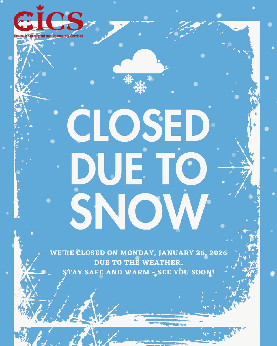 Centre for Immigrant and Community Services (CICS) tweet media