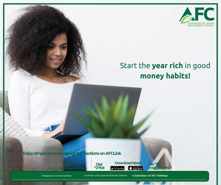 Start the year rich in good habits

1️⃣ Budget before you spend
2️⃣ Save consistently, even if it’s small
3️⃣ Track every expense
4️⃣ Avoid unnecessary debt
5️⃣ Invest in your future

Strong habits today. Financial freedom tomorrow.