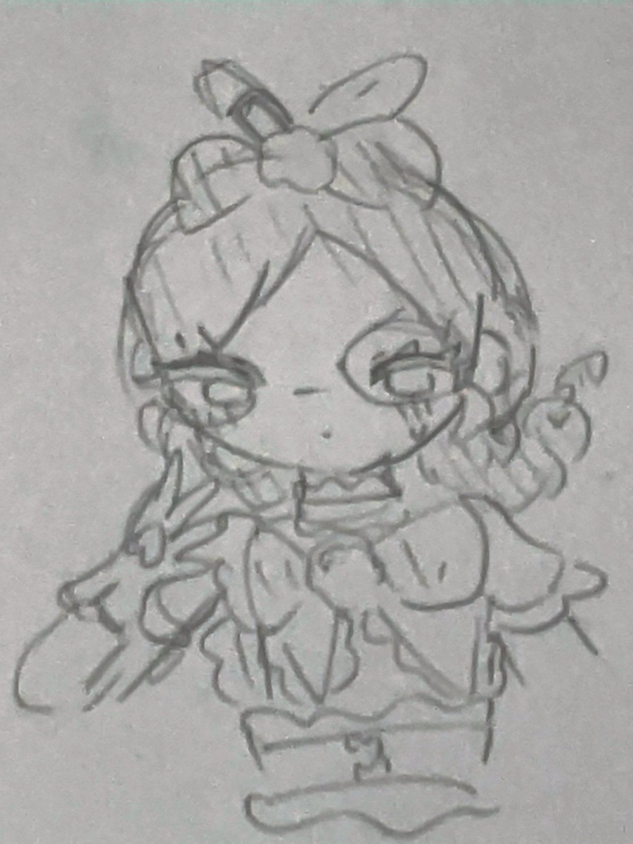 昨日ド深夜に鍵で上げた自分得絵を…🤯