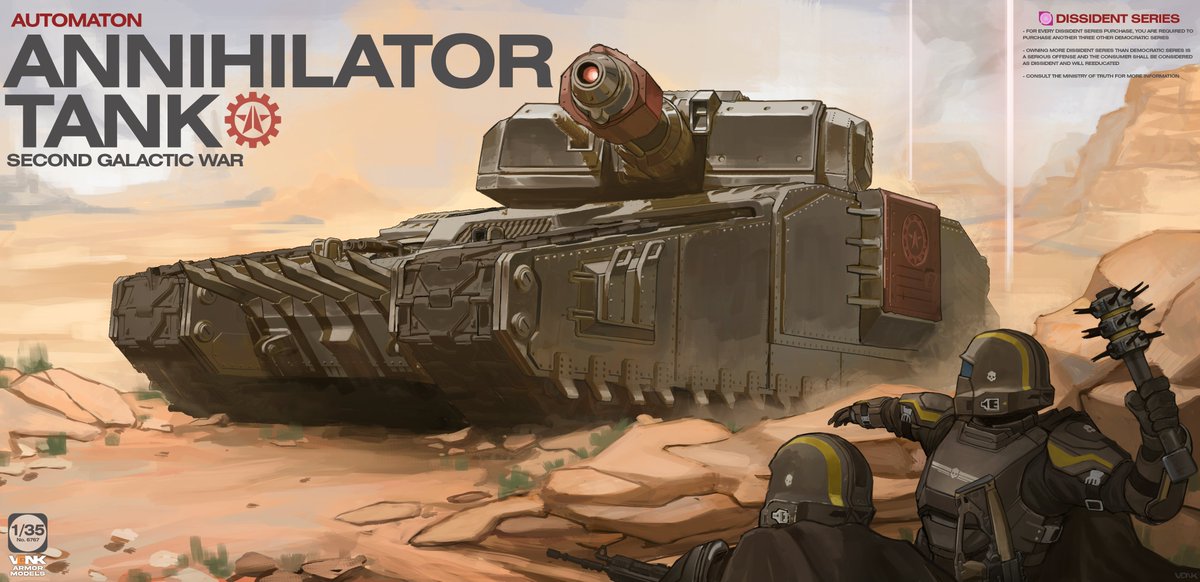 19Vodnik's tweet image. Clanker Tank 
#Helldivers2